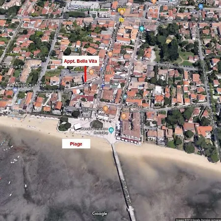 Apartment Appt. Bella - Les Bains, Au Coeur Du Bassin D'arcachon *